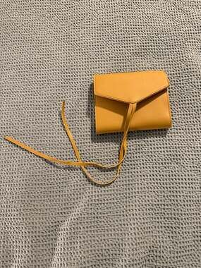 Glass Ladder & Co. Katherine Tech Organizer Roll Honey Vegan Leather